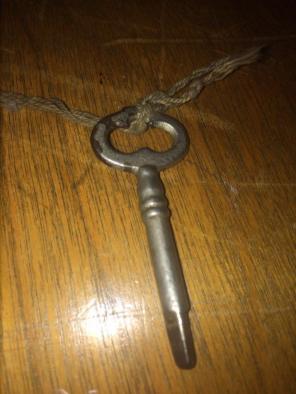 Antique Sewing Cabinet Key