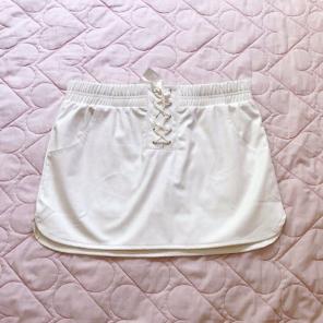 Tobi Faux Leather Skirt