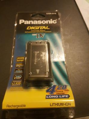 Panasonic Digital Camera Battery- MiniDV