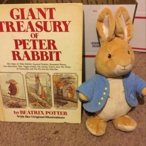 Retro Peter Rabbit Book And Plush