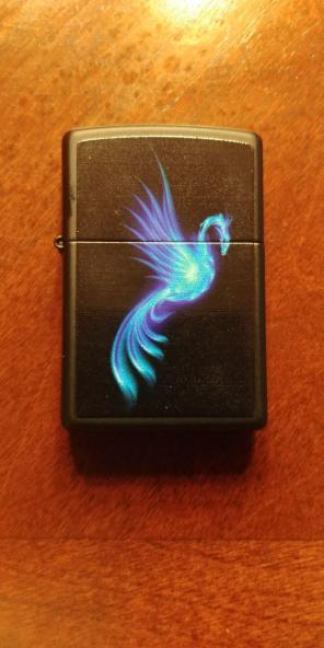 Brand new phoenix bird Zippo lighter bui