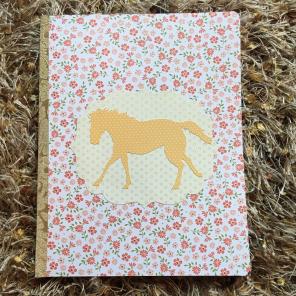 Hand crafted Horse Journal