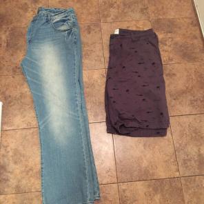 Men's Pant And Short Bundle Size 38