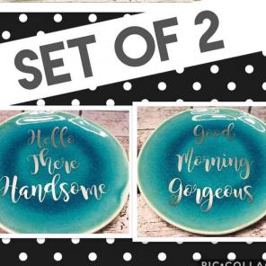 Beautiful Blue Ring Trinket Dishes 2