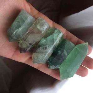 Fluorite crystal point