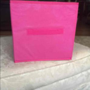 Storage Bins set of 3 Pink