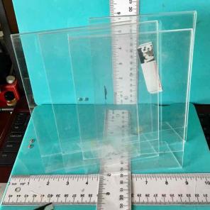 Set/4 Plexiglass Marketing Display Stand