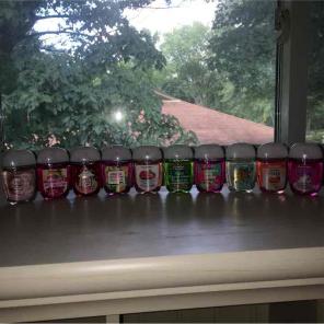 10 unused bbw hand sanitizer!