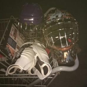 Hockey helmet