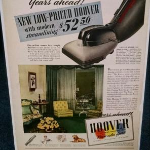 Original 1939 Hoover Vacuum vintage ad