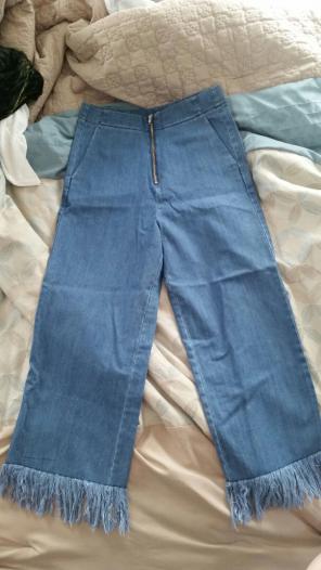 Vale run away fray jeans
