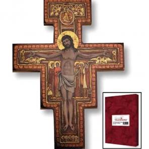 San Damiano Crucifix plaque 7"