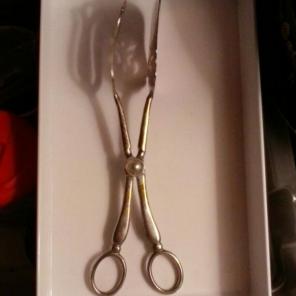 FREE SHP ITALY CAKE/PASTRY TONGS