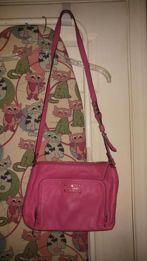 Kate Spade Dark Pink crossbody bag