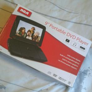 RCA portable DVD player