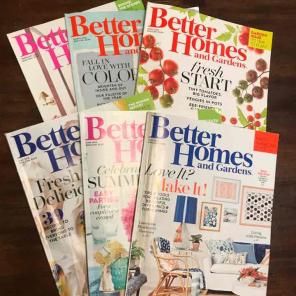 Better Home and Garden magazine bundle