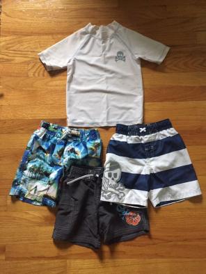 Toddler Boy Bathing Suit Bundle - 2T/3T