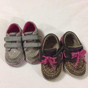 2 Pairs Of Infant 3 Sperry's
