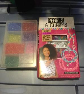 Pearls & Charms Kit Plus More Beads