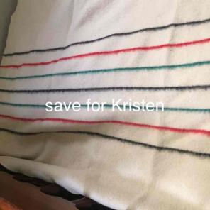 Vintage Pendleton Wool Glacier Blanket