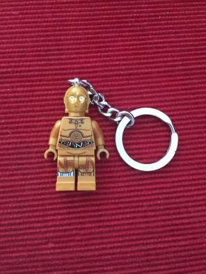 Star Wars C-3PO Lego Minifigure Keychain