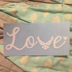 Car decal approximately 4 1/2 x 2 1/2