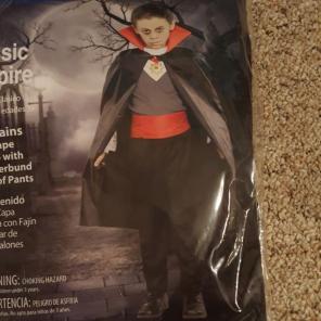 Classic Vampire costume boy S (6)