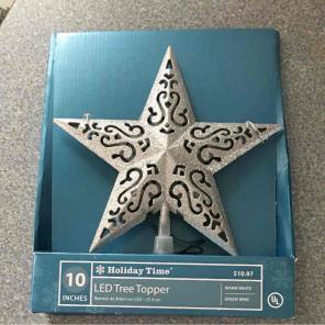 Star tree topper