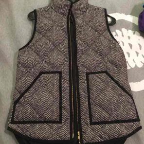 Jcrew Herringbone Vest