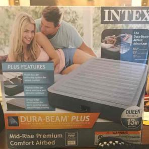 Intex Air Mattress Queen 13in
