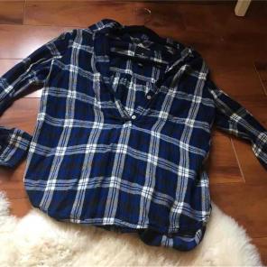 Half Button Up Flannel