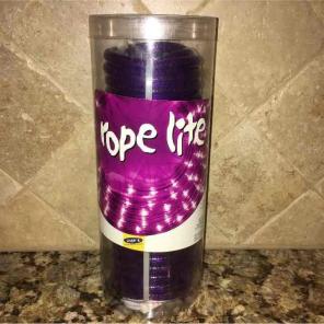 Purple Connectable Rope Lite !