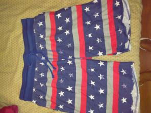 American flag shorts