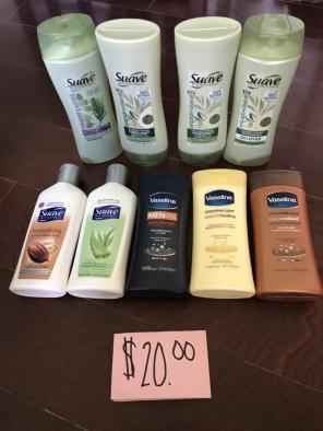 Shampoo Conditioner And Lotion