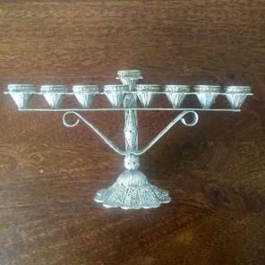 Sterling Silver Menorah
