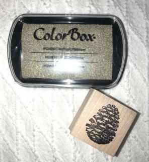 NWT Christmas Stamp And Pad