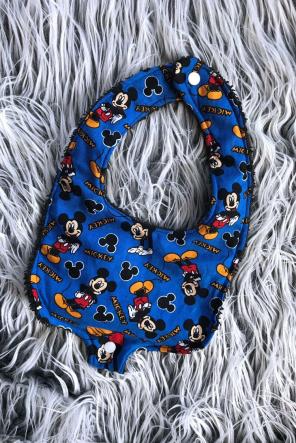Disney Mickey Mouse Binky/Pacifier Bib