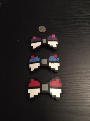 Poke' Balls Handmade Bows