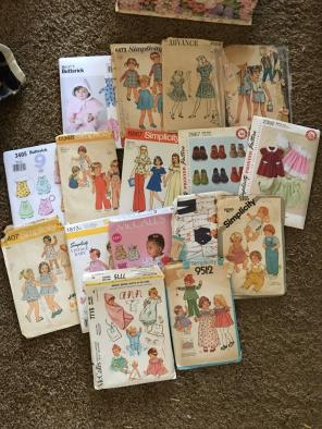 Baby Pattern Sewing Lot