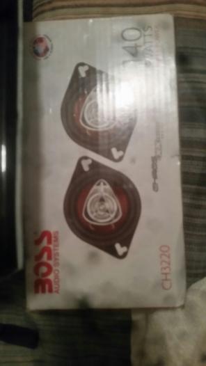 Boss audio tweeters bran new