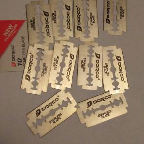 10 DORCO RAZOR BLADES FOR BARBERS