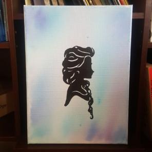 Frozen Elsa silhouette