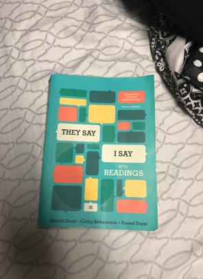 "they Say I Say " 3rd Ed W/ Readings
