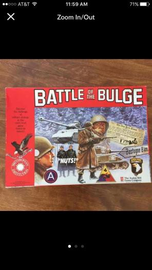 Battle Of The Bulge Board Game