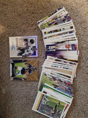 75 Random Football Cards! Possible Hit!