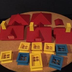 Playskool Lincoln Logs Lot