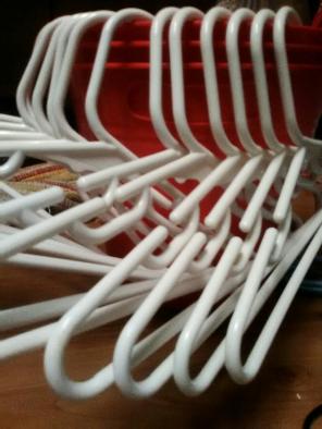 Infant clothing hangers