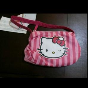Hello Kitty small handbag purse pink