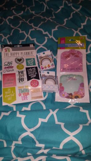 Planner stickers,notepads,and washi tape