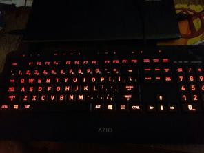 Azio gaming keyboard